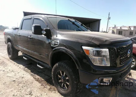 2016 Nissan Titan Xd Pro-4X Diesel из США, поврежденный, VIN 1N6BA1F4XGN506855